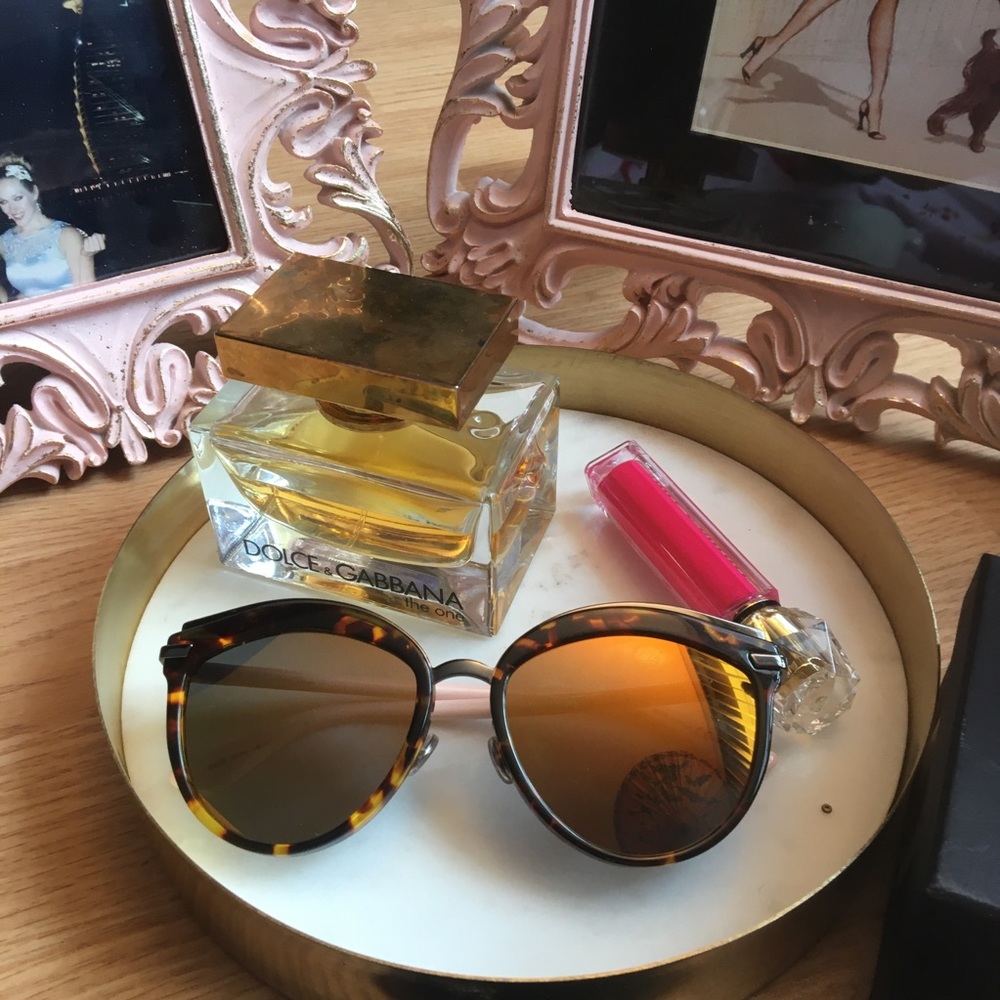 NWT Dior Offset2 Sunglasses Light Pink Temples